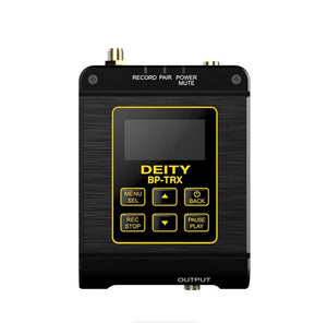 Deity Microphones BP-TRX 紧凑型麦克风录音机和带时间码 I/O 的无线收发器 (2.4 GHz)
