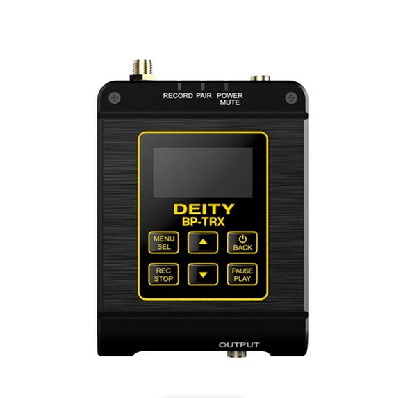 Deity Microphones BP-TRX 紧凑型麦克风录音机和带时间码 I/O 的无线收发器 (2.4 GHz)