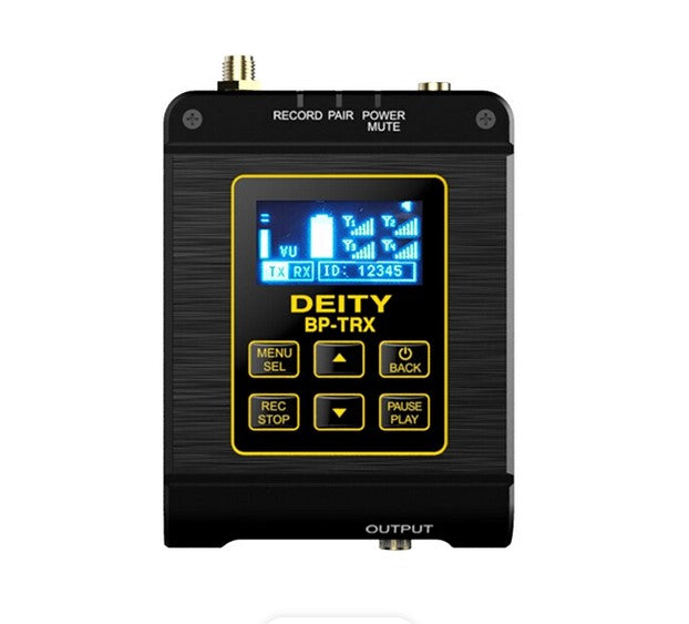 Deity Microphones BP-TRX 紧凑型麦克风录音机和带时间码 I/O 的无线收发器 (2.4 GHz)