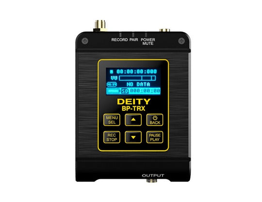 Deity Microphones BP-TRX Compact Microphone Recorder and Wireless Transceiver with Timecode I/O (2.4 GHz)
