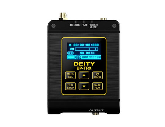 Deity Microphones BP-TRX 紧凑型麦克风录音机和带时间码 I/O 的无线收发器 (2.4 GHz)