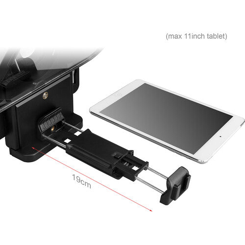 Desview T3 提词器，适用于手机、平板电脑、数码单反相机，带镜头适配器和遥控器