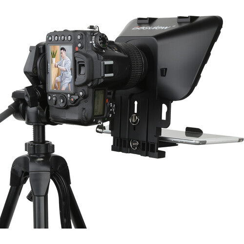 Desview T3 提词器，适用于手机、平板电脑、数码单反相机，带镜头适配器和遥控器