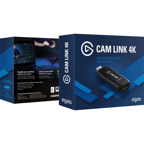 Elgato Cam Link Camlink 4K HDMI 接口直播游戏录制即插即用