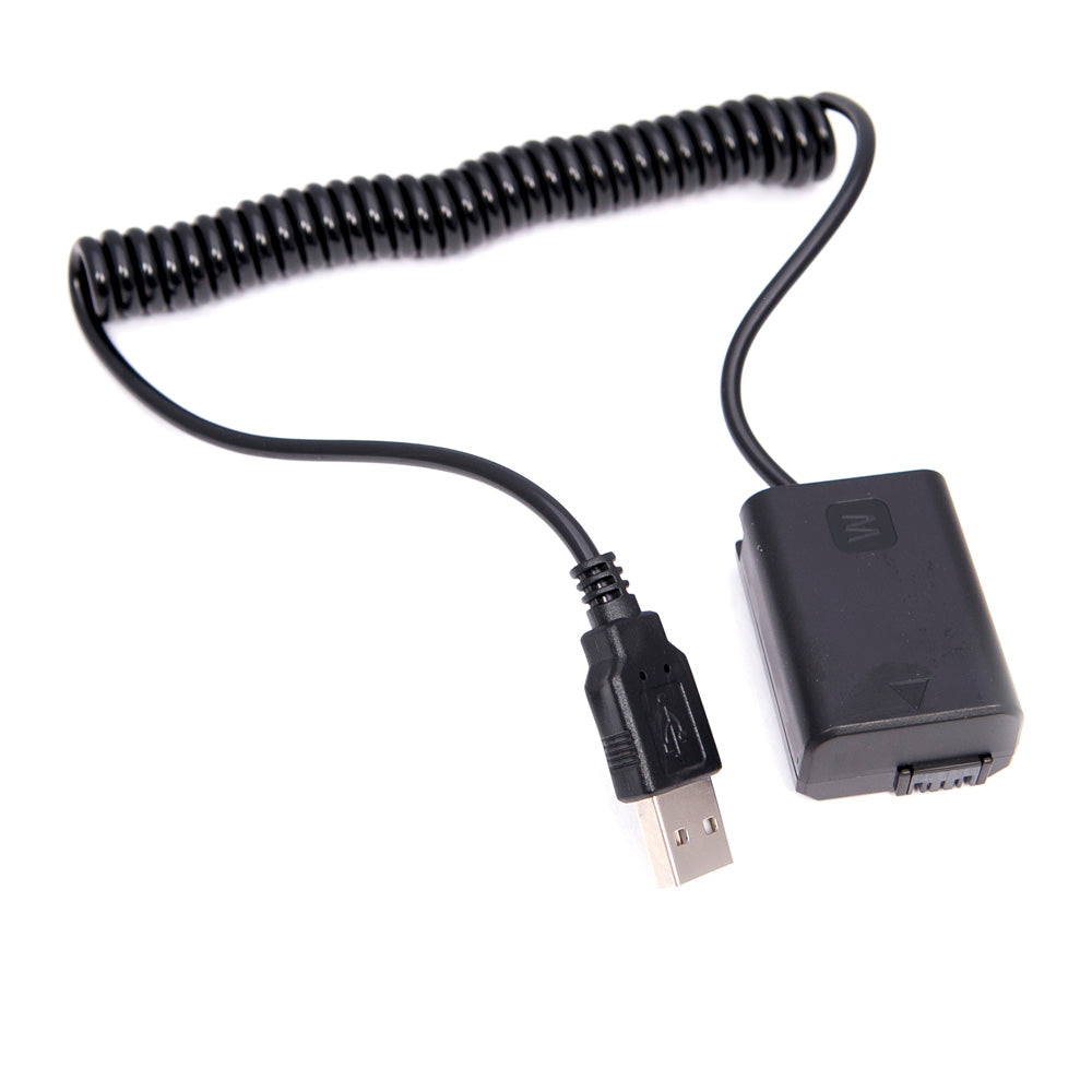 RDP FW-50 Dummy Battery for Sony FW50 with USB connection