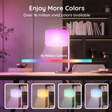 Govee 智能灯泡，可调光 RGBWW Wi-Fi LED 灯泡与 Alexa 和 Google Assistant H6003 配合使用