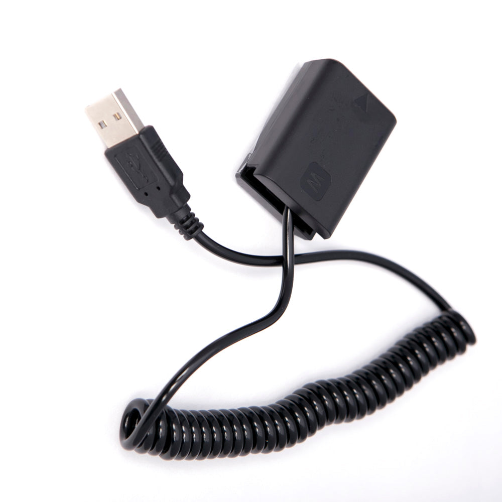 FW-50 虚拟电池，适用于带 USB 连接的索尼 FW50 兼容相机