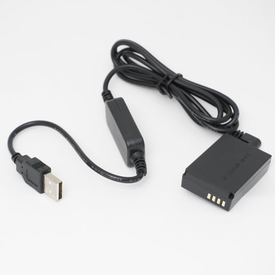 DR-E12 Dummy Battery for Canon LP-E12 with USB connection