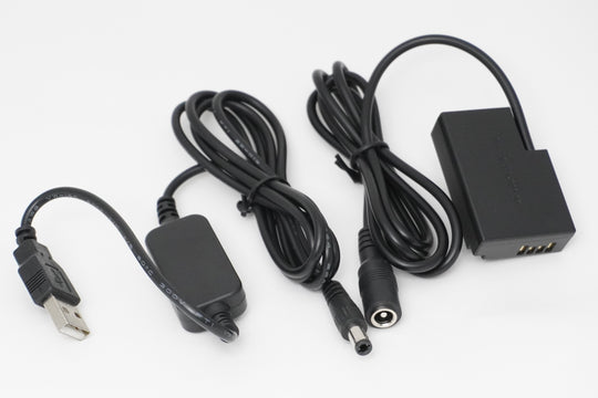 LP-E17 Dummy Battery for Canon LP-E17 Compatible Cameras Canon with USB connection