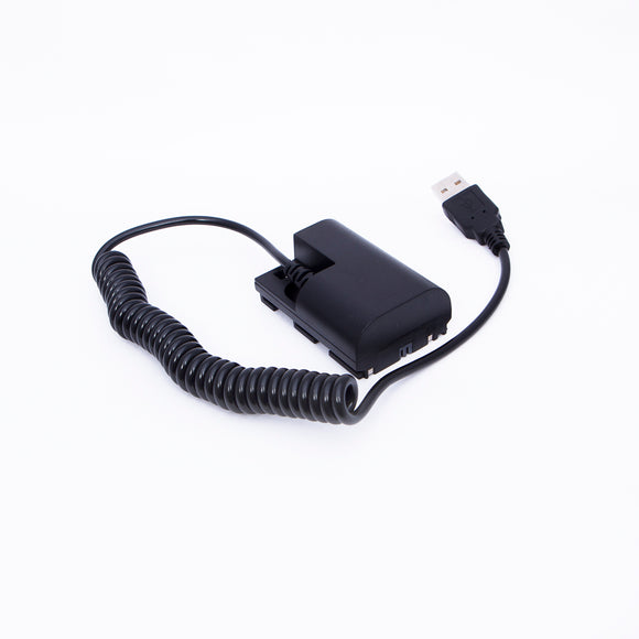 LP-E6 假电池，适用于带 USB 连接的佳能 LPE6 兼容相机