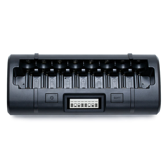 Powerex Maha Ultimate 专业电池充电器 MH-C808M AA / AAA / C / D NiMH 或 NiCD 充电器