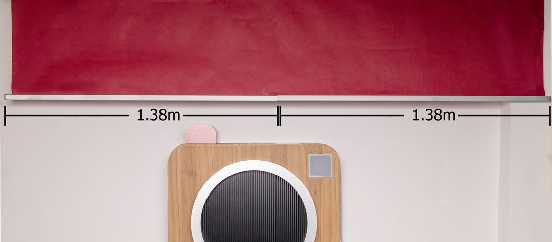 Backdrop paper counterweight 1.38m (Similar to Manfrotto and Savage Paper Weights)