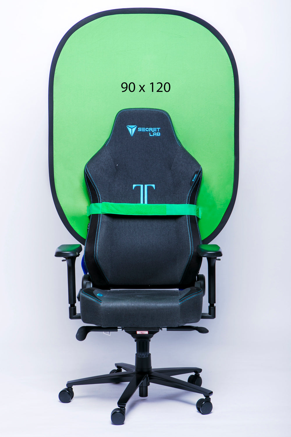 Lumia Dual Sided Green Screen and Blue Screen for Teleconferencing and Zoom Video Calls Collapsible Portable Webcam Virtual Background 90 x 120 OR 120 x 120