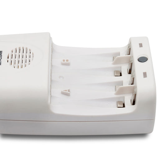 Powerex Maha C204W (MH-C204W) 镍氢电池充电器，带车载适配器（与 Eneloop 兼容）