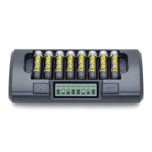 MAHA Powerex MH-C800S C800 8 Slot AA / AAA NiMH Professional Battery Charger Smart Battery Charger