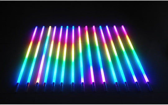 RGB LED 灯管 T8 多色，适用于 Youtube 背景工作室灯套装（LED 灯管、遥控器、支架）