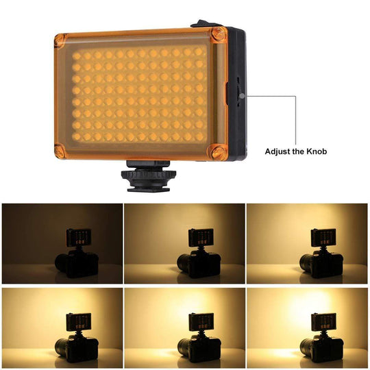 Ulanzi 112 LED on camera video light LED 0086