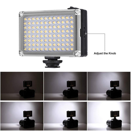 Ulanzi 112 LED on camera video light LED 0086