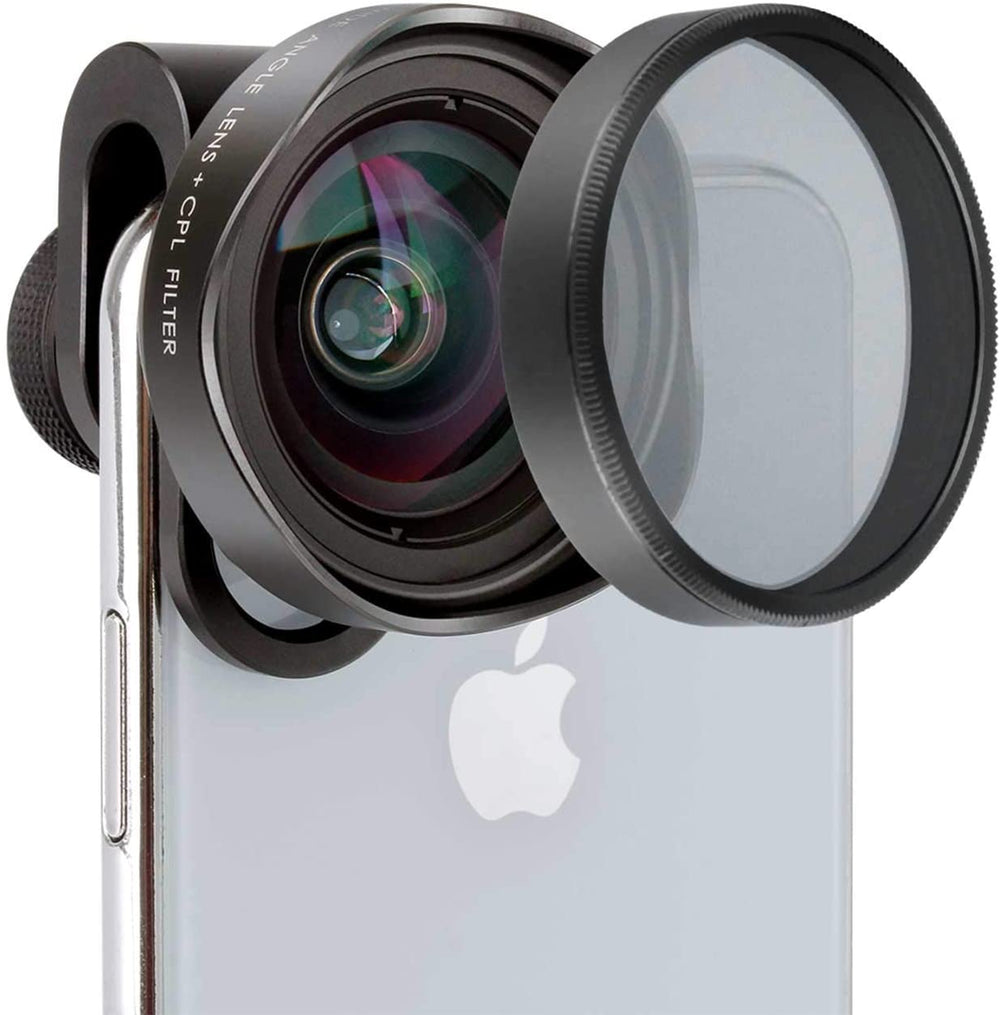 Ulanzi 16mm Wide Angle Lens + CPL Filter for Smartphones