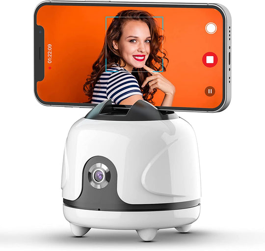 Ulanzi Cameraman Smart Auto Tracking Mount Pan Smartphone Holder Rotation for Smartphone Selfie (Similar to PIVO POD)