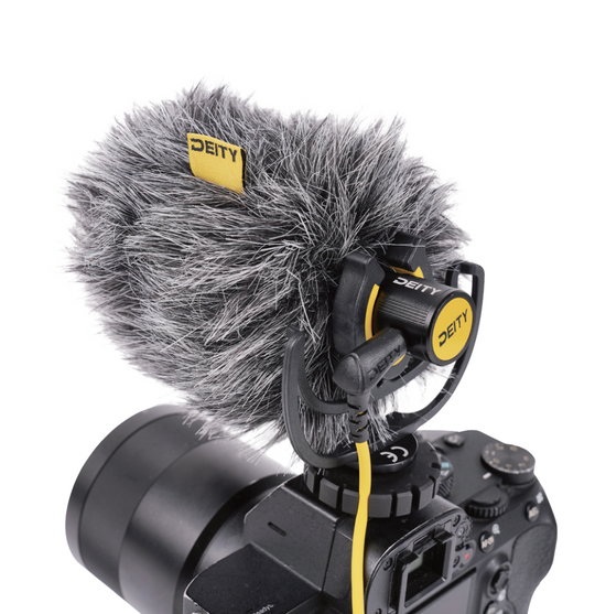 Deity Microphones V-Mic D4 Mini Ultracompact Camera-Mount Shotgun Microphone Vlogging Microphone Phone or Camera