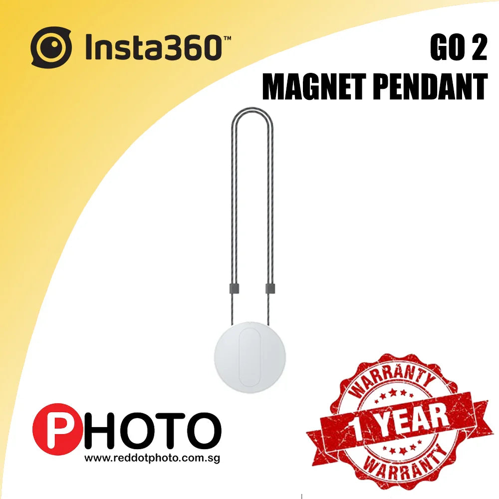 Insta360 GO 2 Magnet Pendant - Red Dot Photo