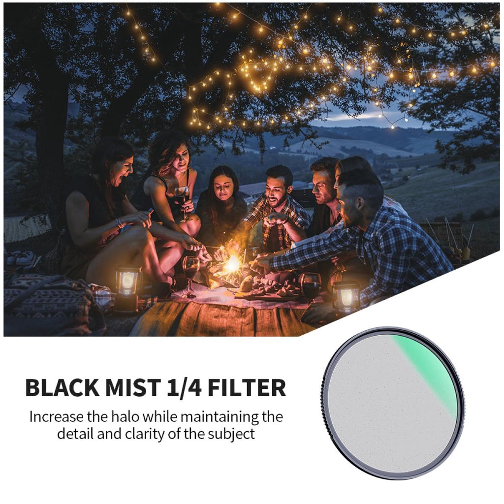 K&F Nano-X 1/4 Black Mist Magnetic Filter kit Nano