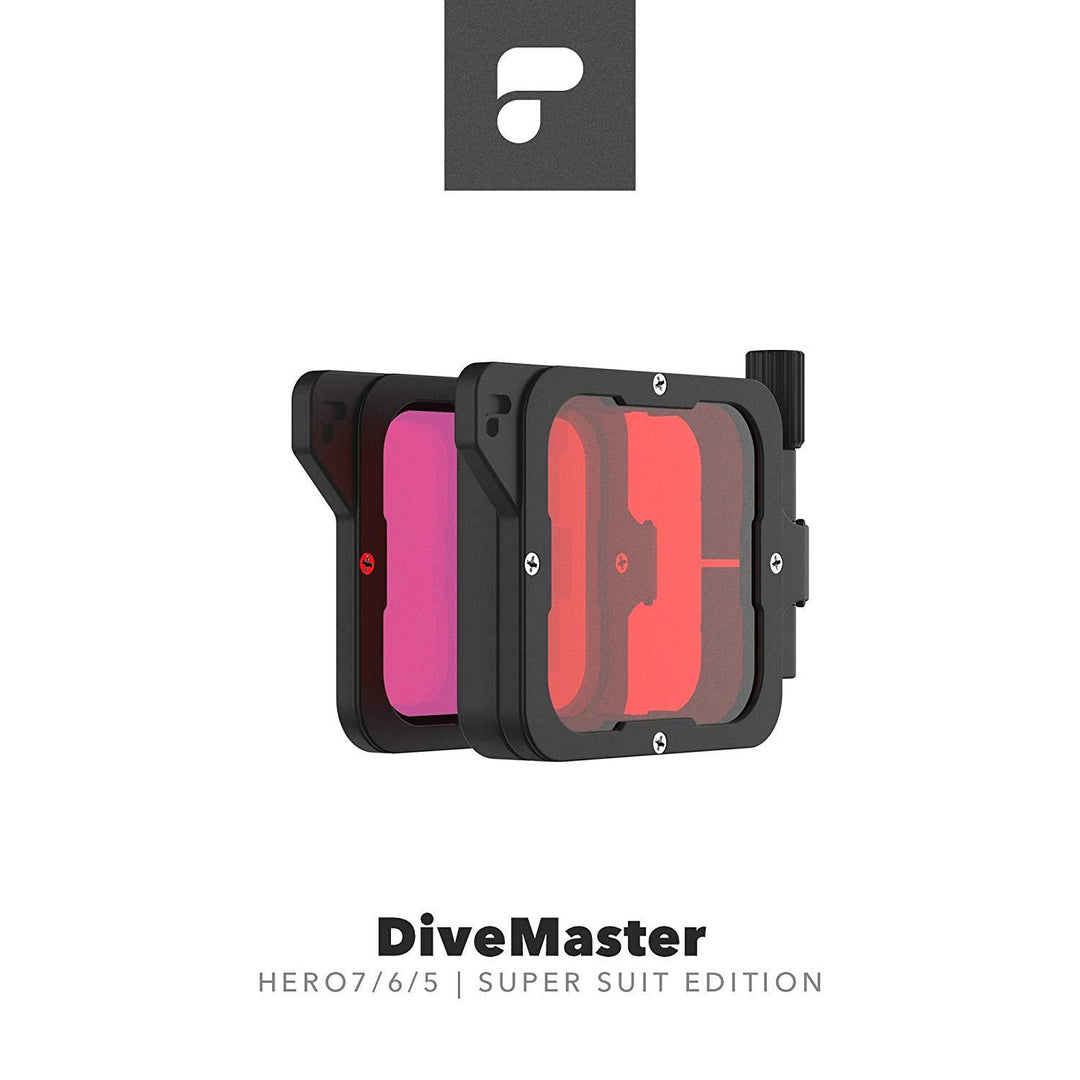 Polar Pro DiveMaster 红色滤镜套装适用于 Hero7 / Hero6 / Hero5 超级套装外壳