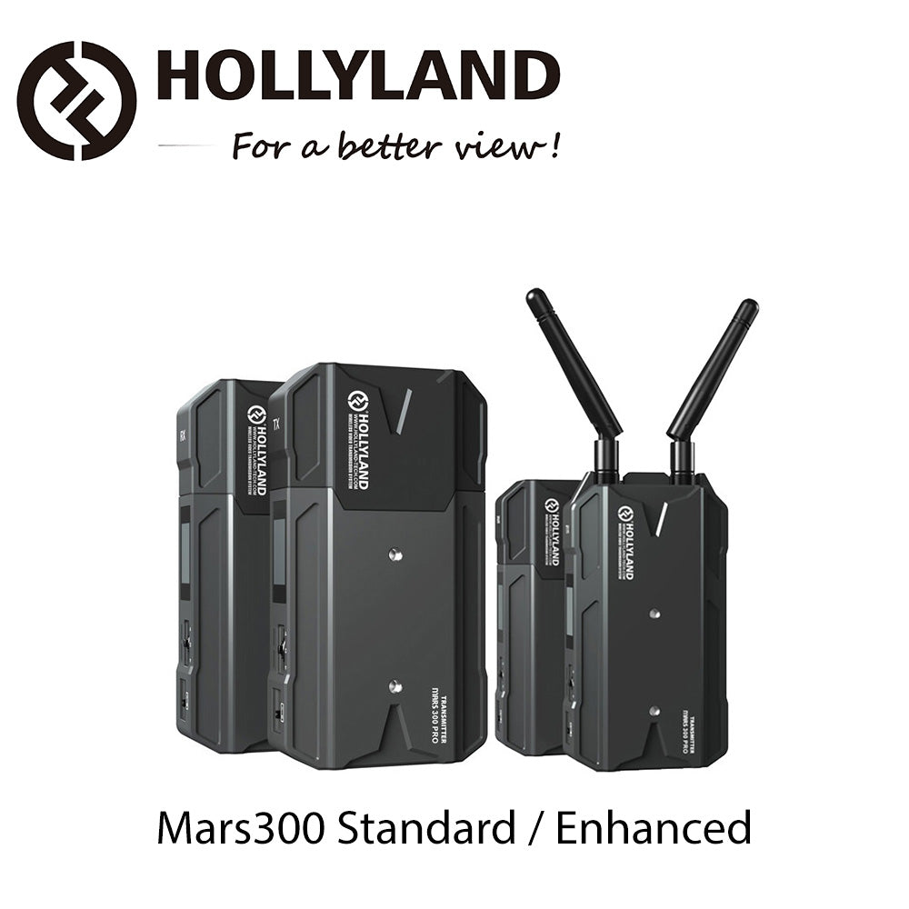 Hollyland Mars 300 PRO HDMI 无线视频发射器/接收器套装（标准版/增强版） 