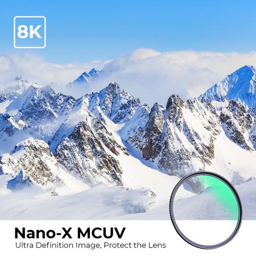 K&amp;F Concept 紫外线过滤器 Nano-X 系列 德国光学玻璃绿色涂层防刮