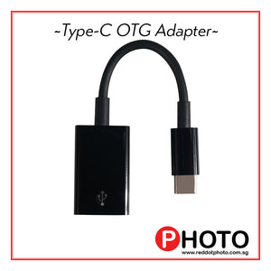 [免费送货] 红点照片 USB A 型母转 C 型 OTG 电缆适配器 USB-C 转 USB Android 转 USB