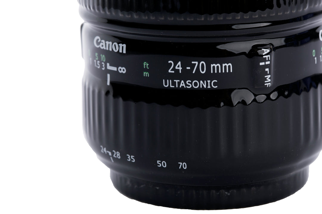 Camera Lens Ceramic Lens Mug (Canon 24-70mm or Nikon 24-70mm)