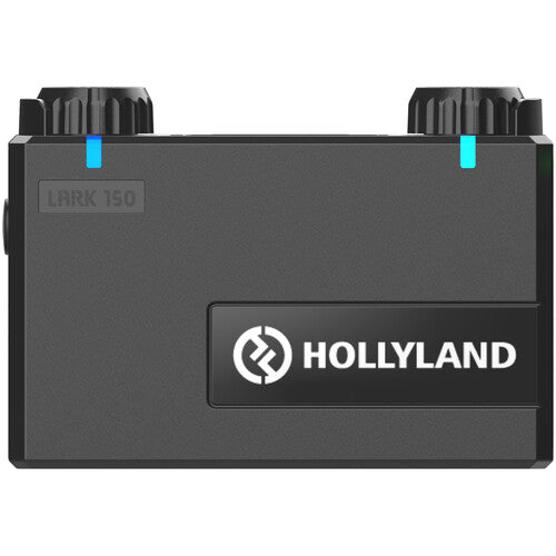 Hollyland LARK 150 DUO 2-Person Compact Digital Wireless Microphone System (2.4 GHz, Black)