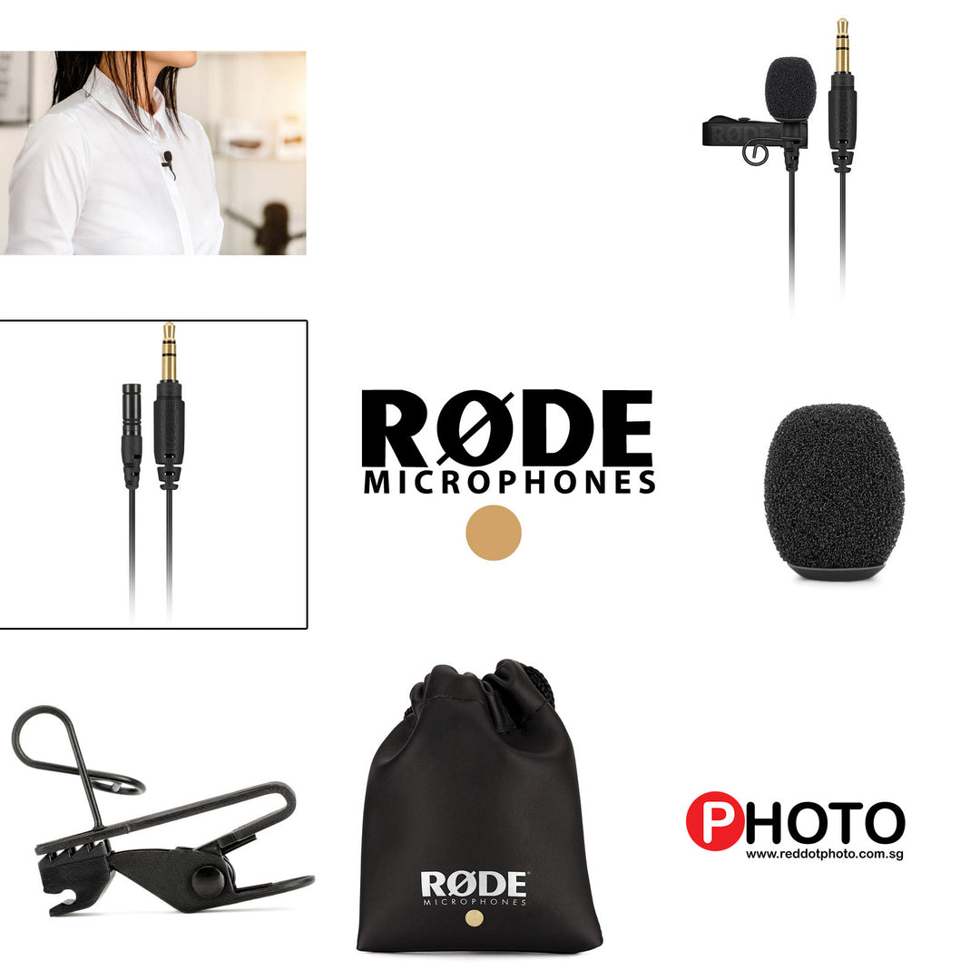 RODE Lavalier GO Omnidirectional Lavalier Microphone for Wireless GO  Systems (Black)