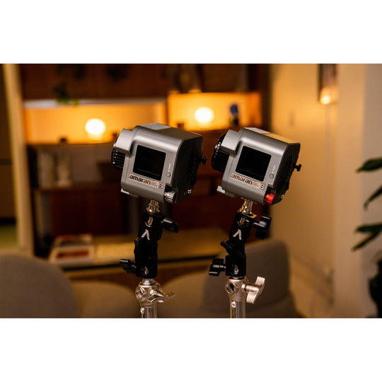 Amaran 60D S COB 日光 LED 视频灯，配备新型双蓝光芯片组 Bowen Mount by Aputure