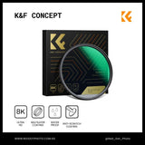 K&F Concept Blue Streak Filter (2mm) Optical Glass Nano-X Series