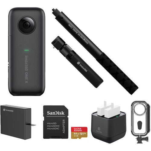 Insta360 ONE X 相机豪华套装 [新加坡 1 年本地保修]