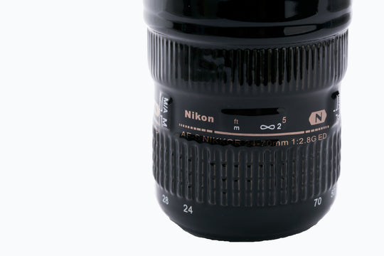 Camera Lens Ceramic Lens Mug (Canon 24-70mm or Nikon 24-70mm)