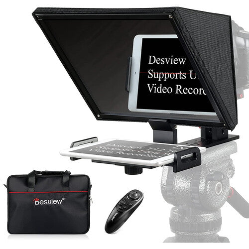 Desview T12 Foldable Portable Teleprompter for Cameras