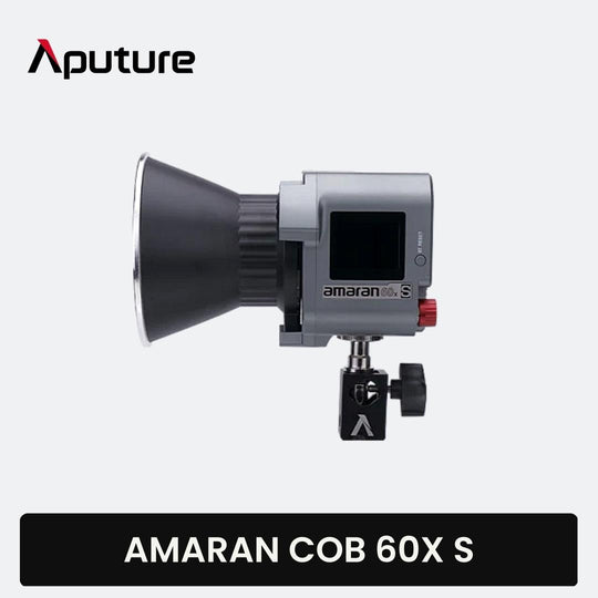 amaran 60X S COB Bi-Color LED Video Light with New Dual Blue Light Chipset Bowen Mount by Aputure