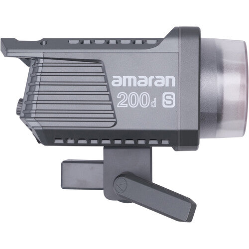 amaran 200D S COB 日光 LED 视频灯，配备新型双蓝光芯片组 Bowen Mount by Aputure
