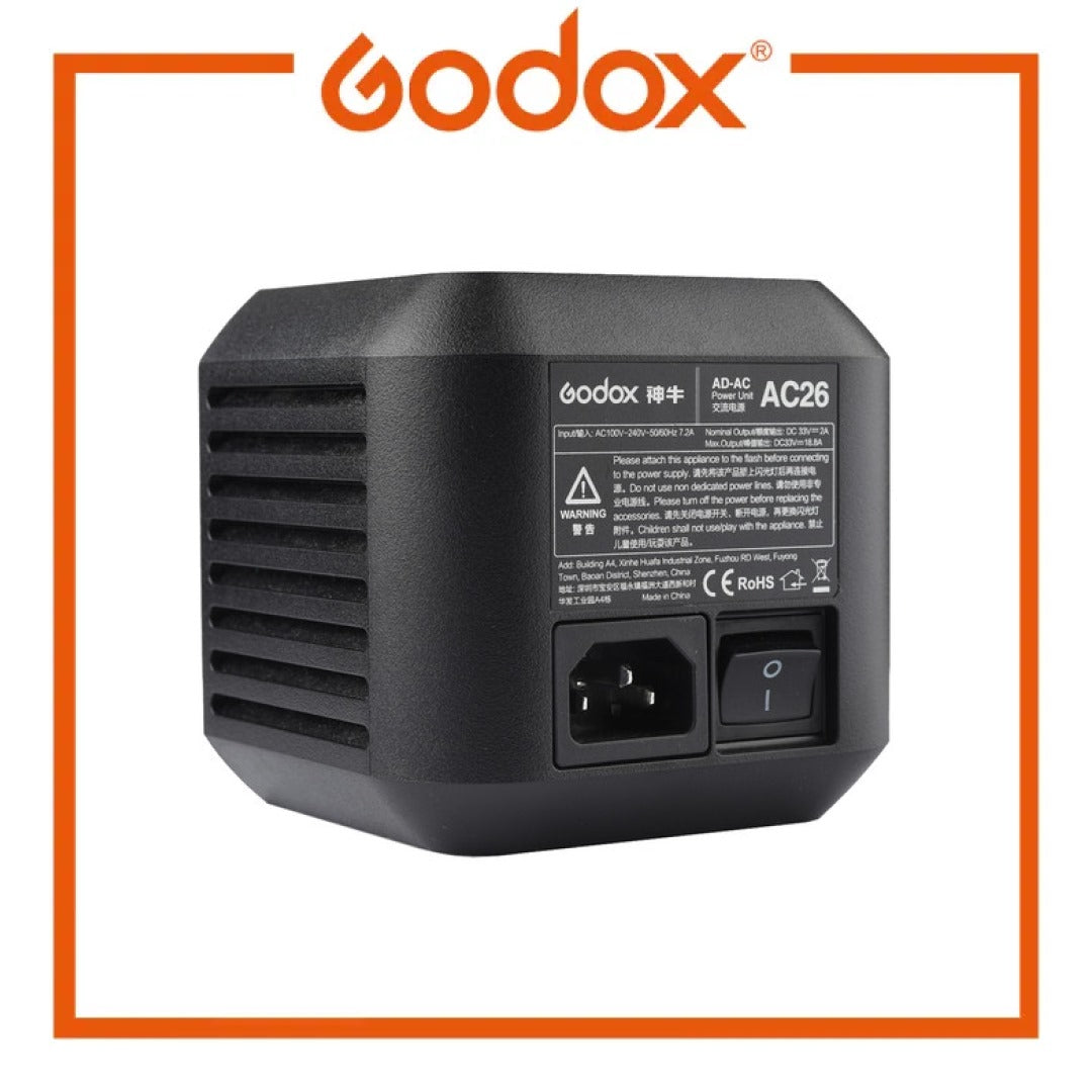 Godox AC Adapter for AD600Pro Witstro Outdoor Flash