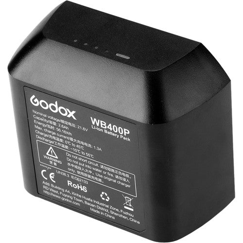 神牛WB400P锂离子电池适用于AD400Pro闪光灯头