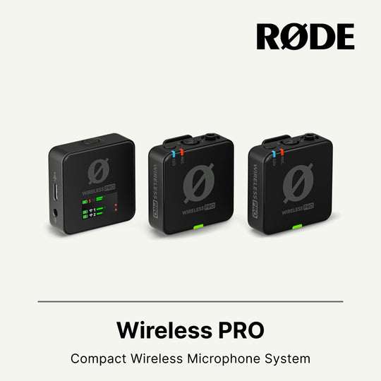 Rode Wireless Pro 紧凑型无线麦克风系统