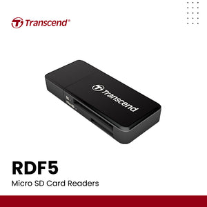 Transcend USB3.1 SD & MicroSD Card Reader RFD5