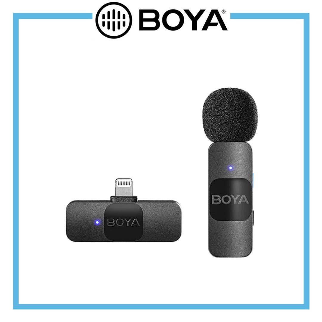 Boya BY-V1 Ultracompact 2.4GHz Wireless Microphone System