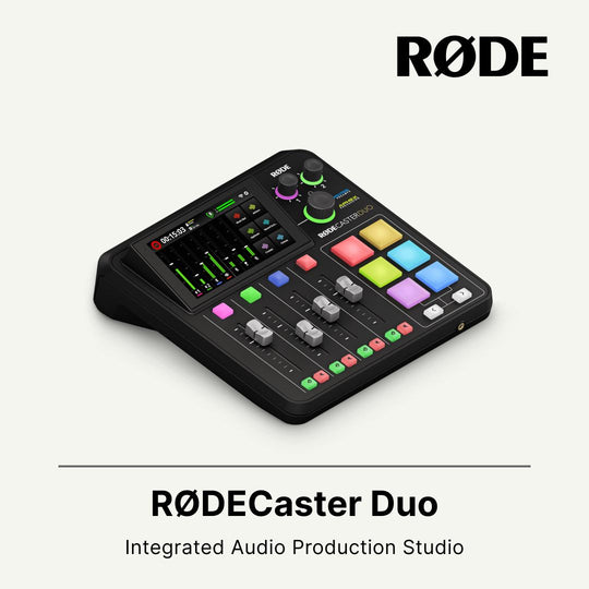 RodeCaster Duo 双输入音频接口制作工作室