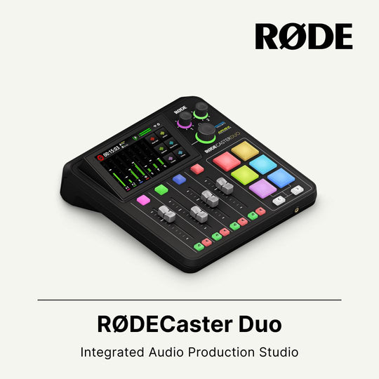 RodeCaster Duo Dual Input Audio Interface Production Studio