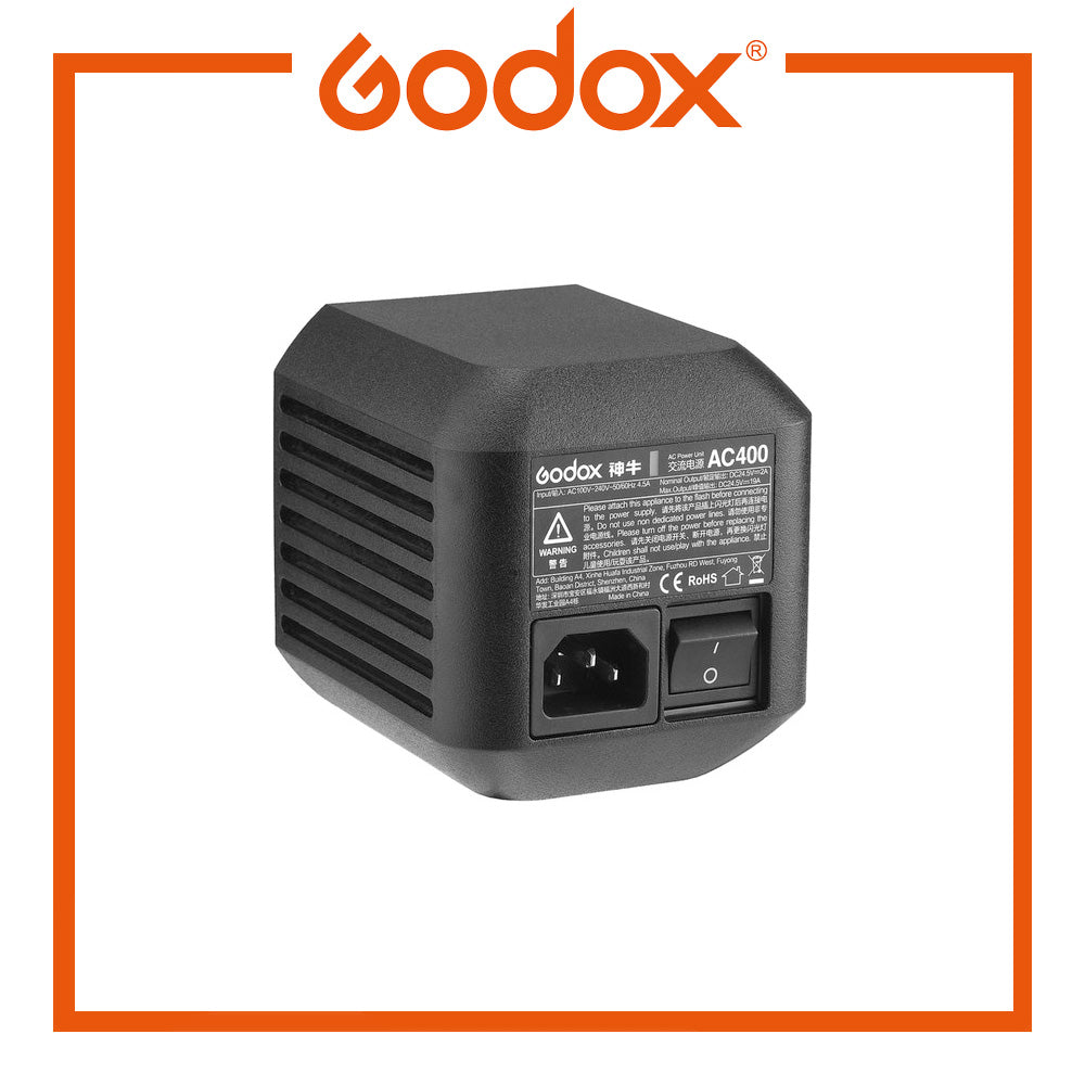 Produktbild von Godox AC-400 Netzteil - Foto Leistenschneider