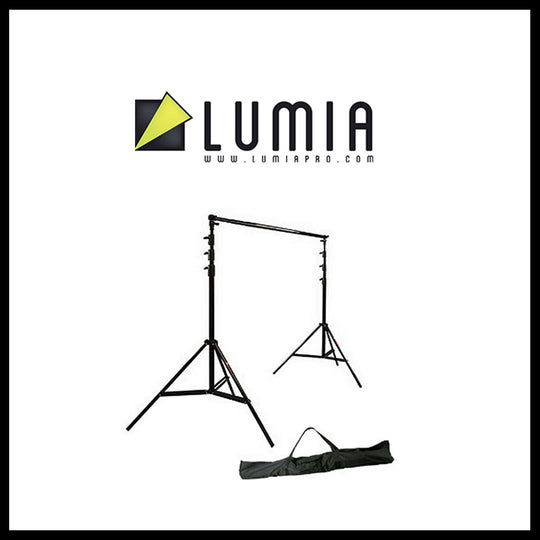Lumia 中型背景支撑套件 L-3000，适用于工作室背景纸和布料